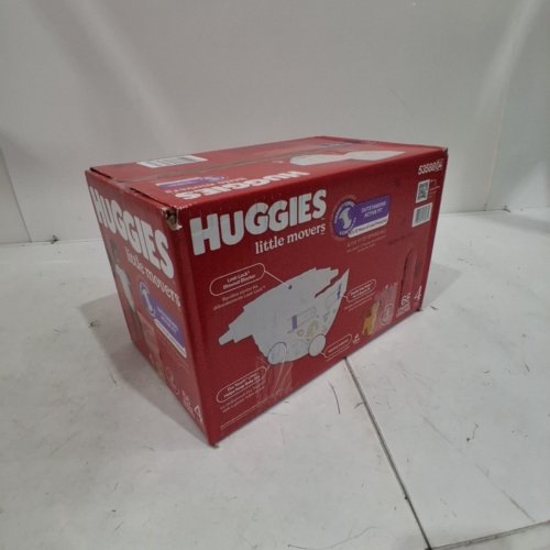 66PK HUGGIES LITTLE MOVERS DIAPERS, SIZE 4 image 2