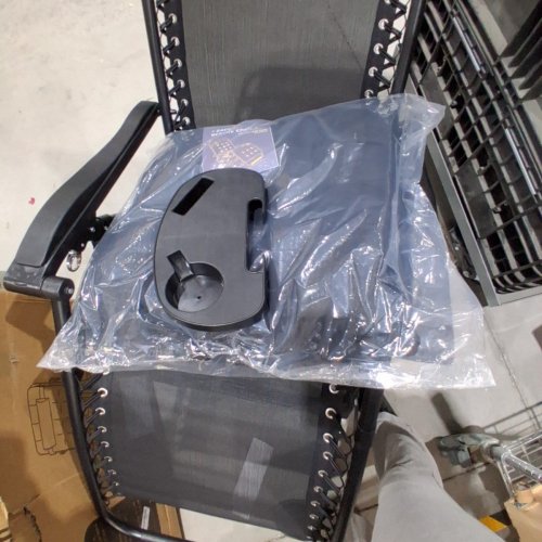 ZERO GRAVITY RECLINER LOUNGE CHAIR - 26" - BLACK image 3