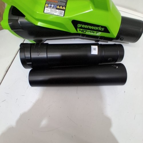 GREENWORKS CORDLESS AXIAL JET BLOWER - *TOOL ONLY* - 40V - 450CFM - 125HP - GREEN/BLACK (MODEL: BA40L210) image 3