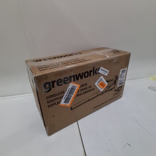 GREENWORKS CORDLESS AXIAL JET BLOWER - *TOOL ONLY* - 40V - 450CFM - 125HP - GREEN/BLACK (MODEL: BA40L210) image 4