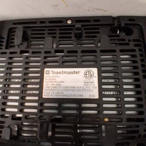 TOASTMASTER 2-SLOT TOASTER - 120 V - 900W - SILVER (MODEL: TM-265TSCN) image 7