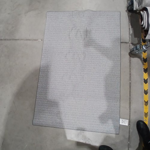 ARTISTIC NON-SLIP RUG - 3FT X 4.8FT - GREY / BLACK image 2