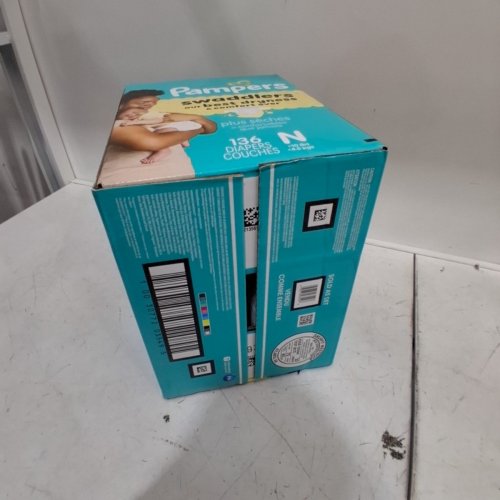 136PK PAMPERS SWADDLERS DIAPERS - NEWBORN SIZE image 3
