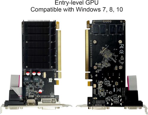 SAPLOS RADEON 64-BIT LOW PROFILE GRAPHICS CARD - 2G - HDMI DVI-I VGA (MODEL: HD 5450 2G) image 2