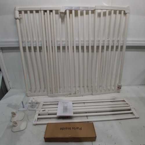 SPROUTERIE PRESSURE MOUNT EXTRA TALL PET/CAT GATE - 30.3"-47.2" x 74" - White (Model: SP005-W) image 2