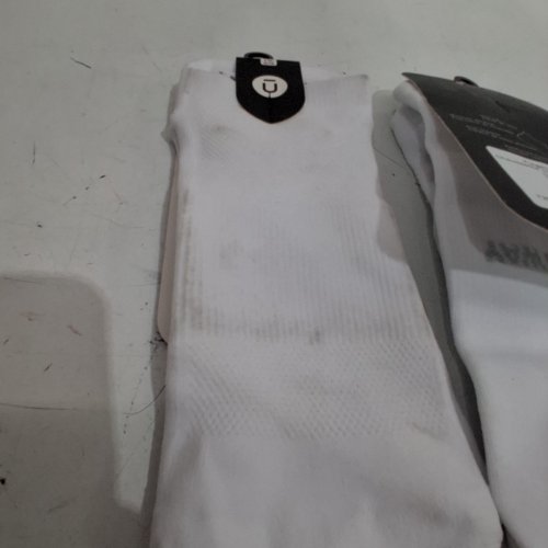 3PR UNISEX OUTWAY FLAGSHIP ANKLE PERFORMANCE SOCKS - 12-14 - WHITE image 3