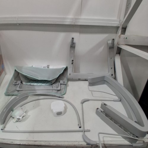 INGENUITY 3-IN-1 KEEP COZY GROW WITH ME VIBRATING BABY BOUNCER, ROCKER & CHAIR - 40LBS MAX - WEAVER THEME - GREY/WHITE/GREEN (MODEL: ‎12428) image 3
