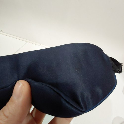 AROMA SEASON CORDLESS HEATED SILK EYE MASK - NAVY (MODEL: AM-HE720) image 4