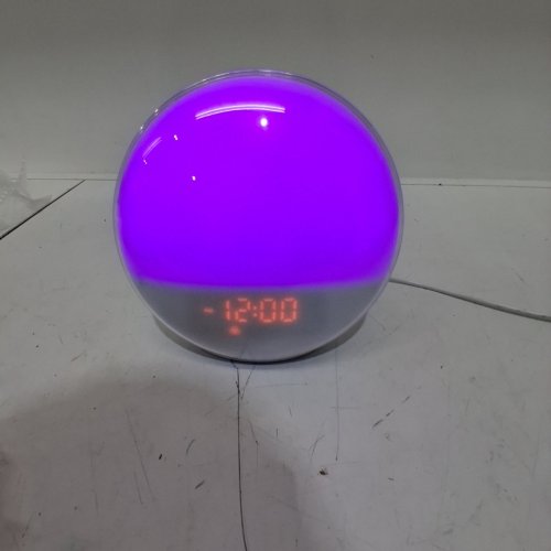 SMART ALARM CLOCK NATURAL WAKEUP LIGHT WITH 11 LIGHTING EFFECTS AND 15 NATURAL SOUNDS - WORKS WITH AMAZON ALEXA AND AMAZON ASSISTANT - 4.8" -WHITE(MODEL: JN01) image 2