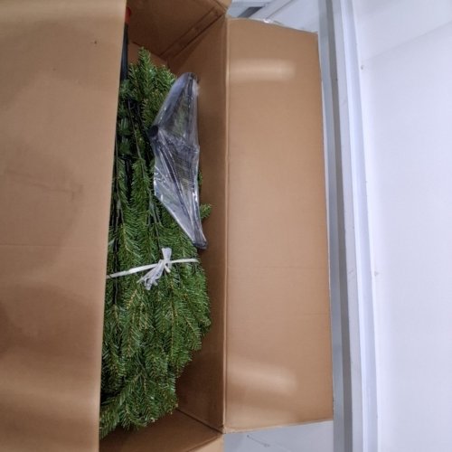 NATIONAL TREE COMPANY UNLIT NORTH VALLEY SPRUCE SLIM ARTIFICIAL CHRISTMAS TREE - 6FT - GREEN (MODEL: 4Q7VZM6Z) image 2