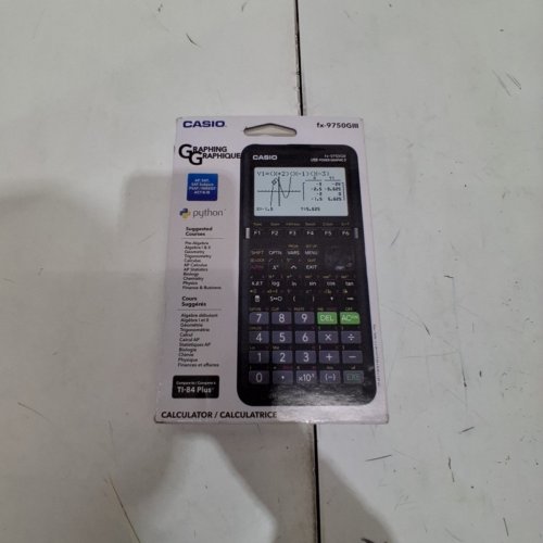 CASIO GRAPHING CALCULATOR WITH 3MB FLASH MEMORY - BLACK (MODEL: FX-9750GIII) image 2