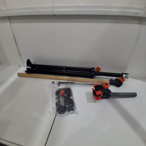 HEAVY DUTY BIKE REPAIR STAND - 80LBS CAPACITY - BLACK/ORANGE (MODEL: HS-QX-006) image 3