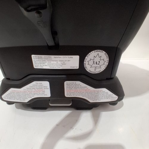 BABY JOGGER CITY TURN 180° ROTATING CAR SEAT - (4-40 LB) - ONYX BLACK (MODEL: 2202884) image 2