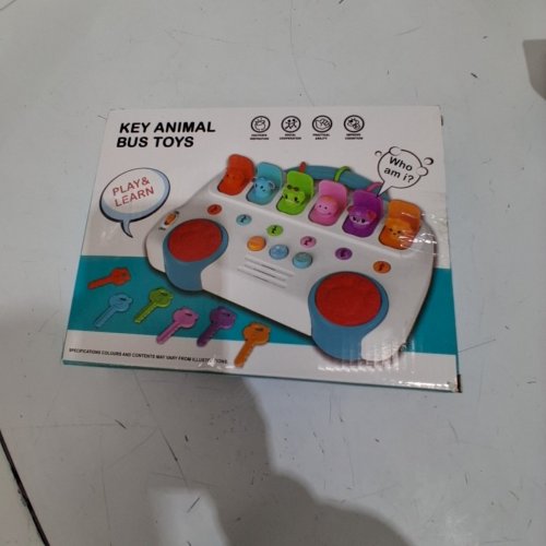 7PC KIDS MUSICAL ANIMAL KEY BUS TOY - MULTICOLOUR (MODEL: 032) image 5