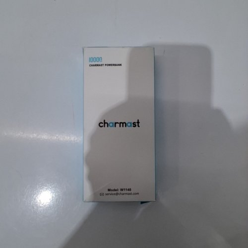 CHARMAST POWER BANK WITH BUILT IN CABLES - 10000 MAH - 5 3/4" - BLACK (MODEL: W1148) image 4