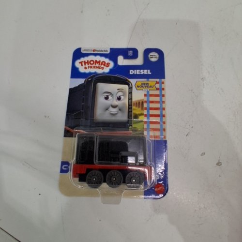 THOMAS & FRIENDS: DIESEL WOODEN RAILWAY COLLECTION FIGURE AND TRAIN TOY - 3.3" image 2