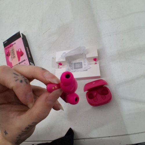 SKULLCANDY SMOKIN BUDS IN-EAR SOUND ISOLATING TRUE WIRELESS EARBUDS - PINK image 4