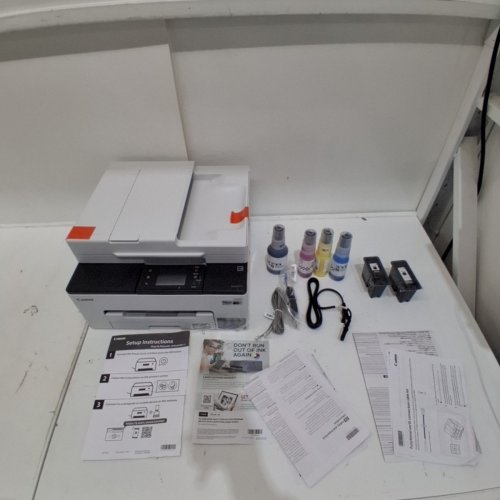 CANON MAXIFY GX2020 ALL-IN-ONE WIRELESS MEGATANK PRINTER - PRINT, COPY AND SCAN, MOBILE PRINTING, 2.7" LCD COLOUR TOUCHSCREEN, AUTO DOCUMENT FEEDER, AUTO DUPLEX PRINTING - WHITE (MODEL: K10584/ GX2020) image 3
