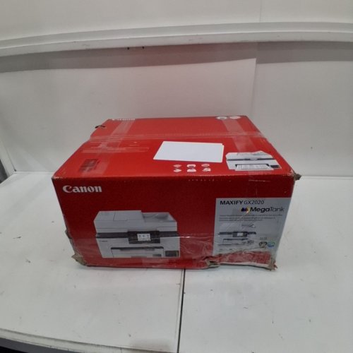 CANON MAXIFY GX2020 ALL-IN-ONE WIRELESS MEGATANK PRINTER - PRINT, COPY AND SCAN, MOBILE PRINTING, 2.7" LCD COLOUR TOUCHSCREEN, AUTO DOCUMENT FEEDER, AUTO DUPLEX PRINTING - WHITE (MODEL: K10584/ GX2020) image 5