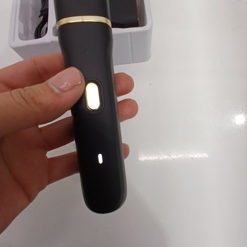 9PC WATERPROOF LPX7 ULTIMATE CORDLESS BODY HAIR TRIMMER GROOMING KIT - BLACK/GOLD - (MODEL: L6) image 2