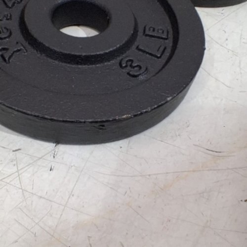 YES4ALL ADJUSTABLE DUMBELL HANDELS WITH COLLARS AND WEIGHTS -40 LBS TOTAL (4 X 3 LBS/4 X 5 LBS) CAST IRON WEIGHT PLATES - CHROME image 3