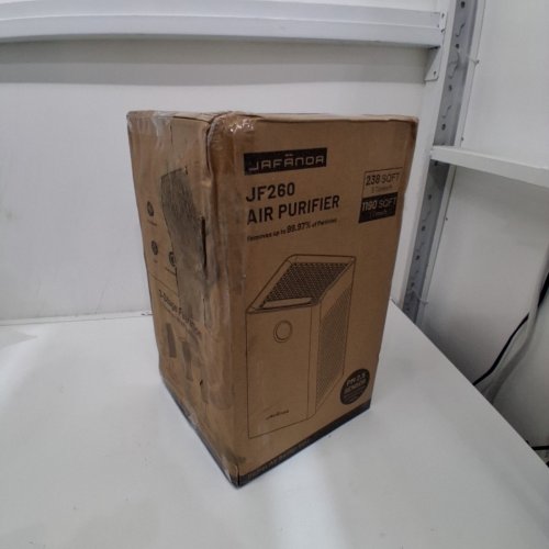 JAFANDA H13 TRUE HEPA AND ACTIVATED CARBON AIR PURIFIER WITH LIGHTS AND QUIET MODE - WHITE - (MODEL: JF260) image 2