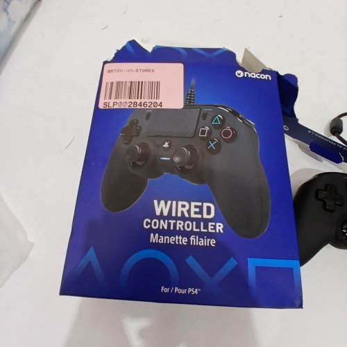 NACON WIRED PS4 (PLAYSTATION 4) GAME CONTROLLER - BLACK image 3