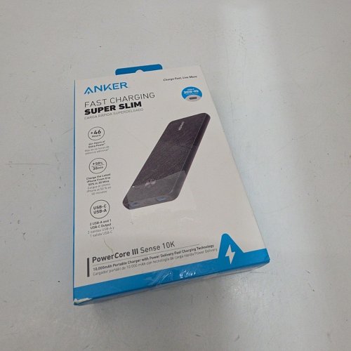 ANKER POWERCORE III SENSE FAST CHARGING SLIM POWER BANK - 10000MAH - GREY (MODEL: A1248H11-1) image 6