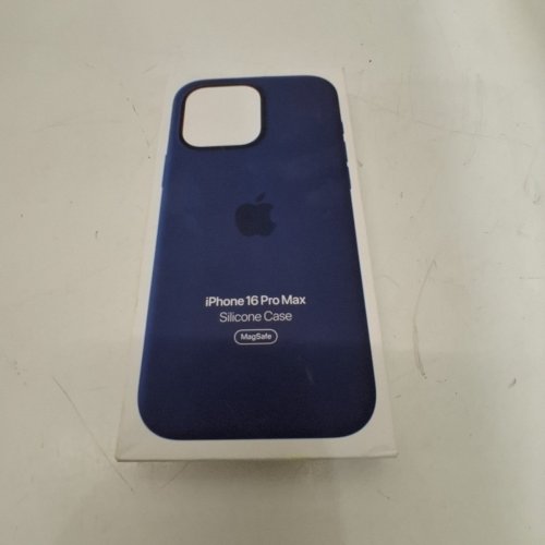 APPLE SILICONE PHONE CASE WITH MAGSAFE FOR IPHONE 16 PRO MAX - DENIM BLUE (MODEL: A3316) image 3