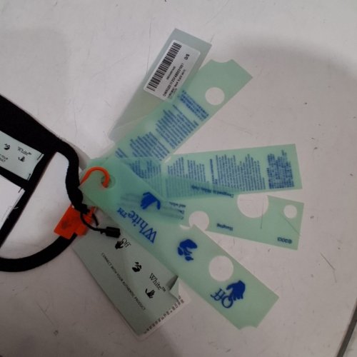 OFF-WHITE AGREEMENT FACE MASK - OSFM - BLACK/WHITE image 4