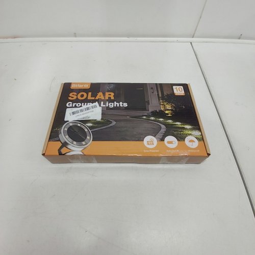 10PK BTFARM SOLAR WATERPROOF GROUND LIGHTS - 3" - WARM WHITE image 5