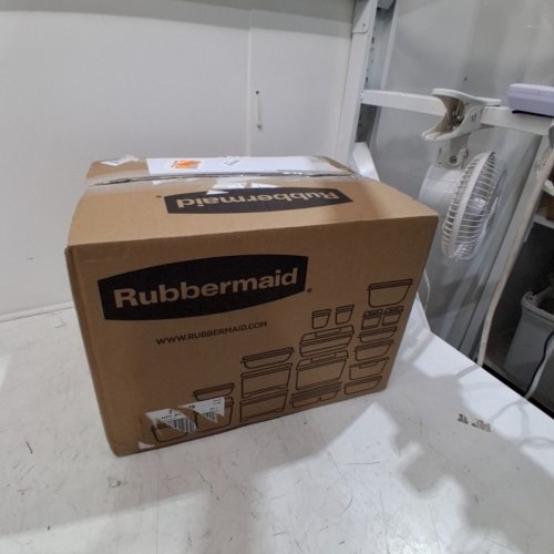 44PC RUBBERMAID BRILLIANCE FOOD STORAGE CONTAINERS WITH LIDS - CLEAR (MODEL: 2108389) image 4