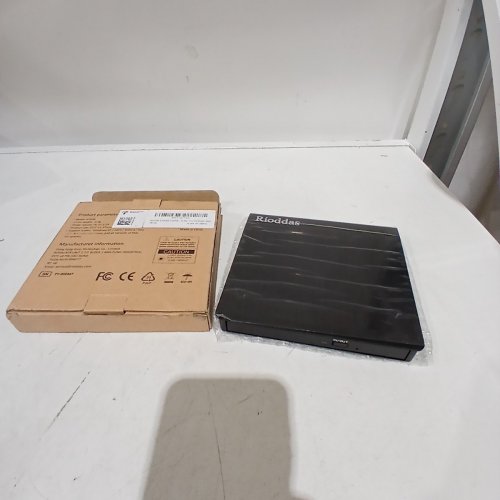 RIODDAS EXTERNAL DVD/CD DRIVE - BLACK image 3