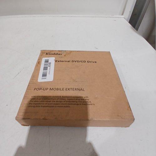 RIODDAS EXTERNAL DVD/CD DRIVE - BLACK image 4