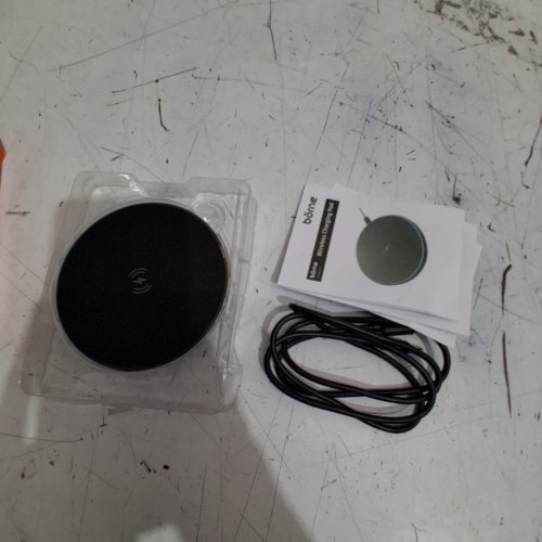 BORNE WIRELESS CHARGING PAD - 15W - BLACK image 4