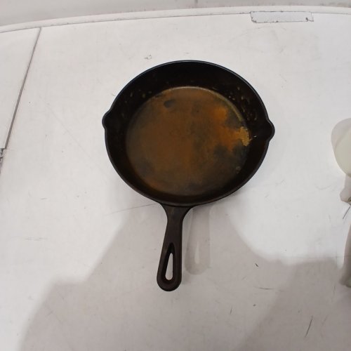 CAST IRON SKILLET PAN - 10" - BLACK image 2