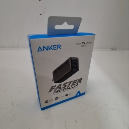 ANKER POWERPORT III 65W TRIPLE PORT GAN CHARGER - 2 USB-C, 1 USB-A - BLACK (MODEL: A2662111) image 5