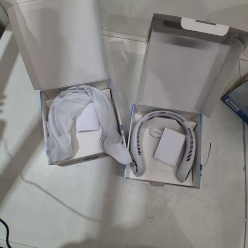 2PK JISULIFE NECK FAN - WHITE (MODEL: 2789239) image 3