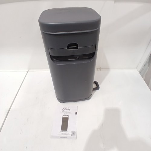 PET GENIE DOG WASTE ODOR CONTROL DISPOSAL PAIL - 18.5" - GREY (MODEL: ‎I000824) image 2