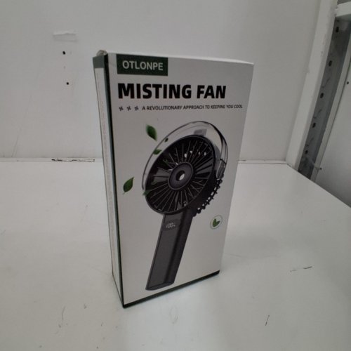 OTLONPE PORTABLE COOLING MISTING FAN - BLACK (MODEL: S6) image 4