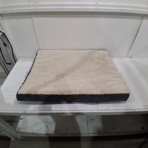 EHEYCIGA LARGE ORTHOPEDIC FOAM PET DOG BED WITH WASHABLE COVER - 36" X 27" X 3" - GREY/WHITE image 5
