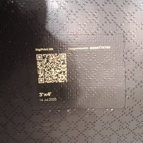 RED WING SHOES LOGO FLOOR MAT - 3FT X 4FT - BLACK (MODEL: SO06776760/4584655) image 2
