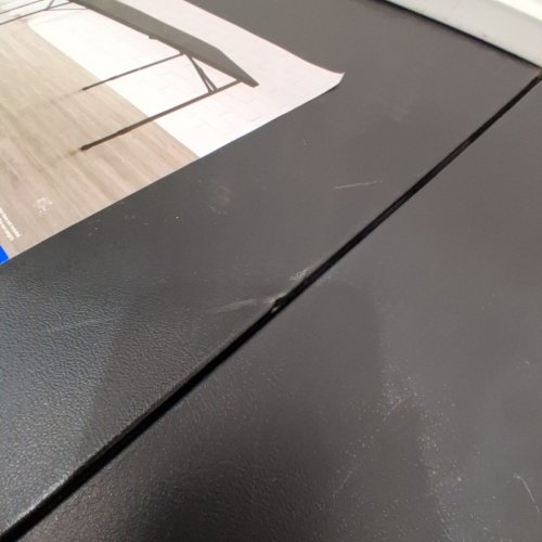 MAINSTAYS 4FT FOLDING TABLE- BLACK image 3