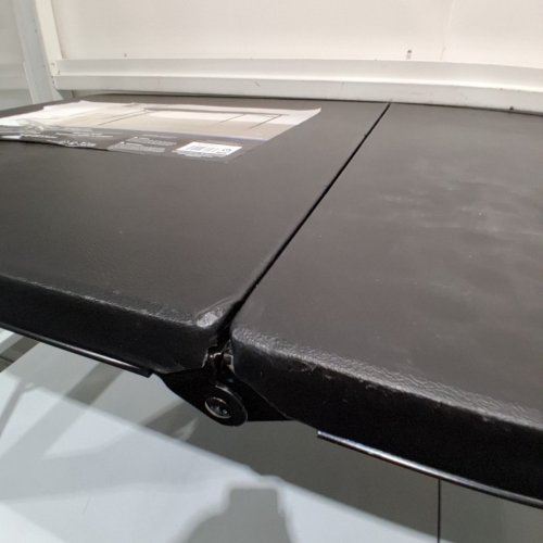MAINSTAYS 4FT FOLDING TABLE- BLACK image 4