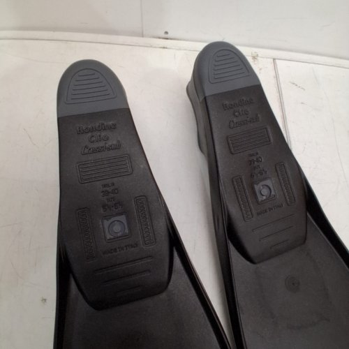 MEN'S CRESSI CLIO FULL FOOT FINS - 7/8 - BLACK image 5