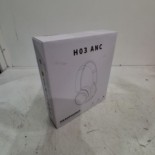 ANC WIRELESS ACTIVE NOISE CANCELLING HEADPHONES - BLACK (MODEL: H03 ANC) image 4
