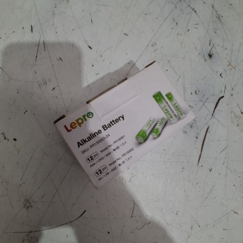 24PC LEPRO ALKALINE BATTERIES - 12PK AA / 12PK AAA - GREEN / WHITE (MODEL : PR130003-24) image 2