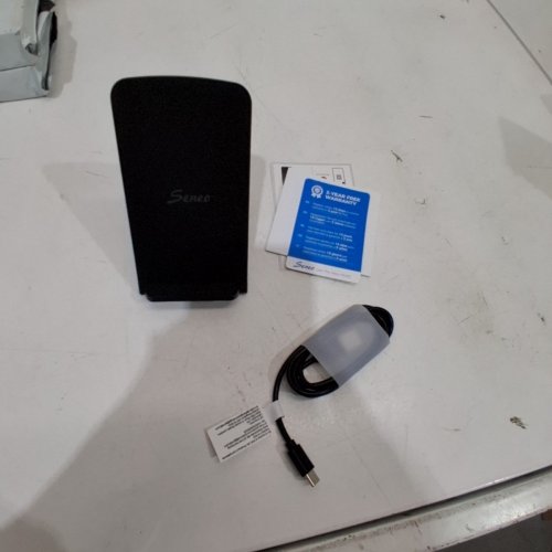 SENEO WAVESTAND WIRELESS FAST CHARGING STAND - 15W - BLACK (MODEL: PA190A) image 3