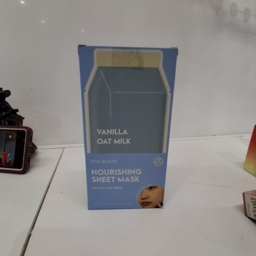 10PK ESW BEAUTY VANILLA OAT MILK NOURISHING SHEET MASK image 2