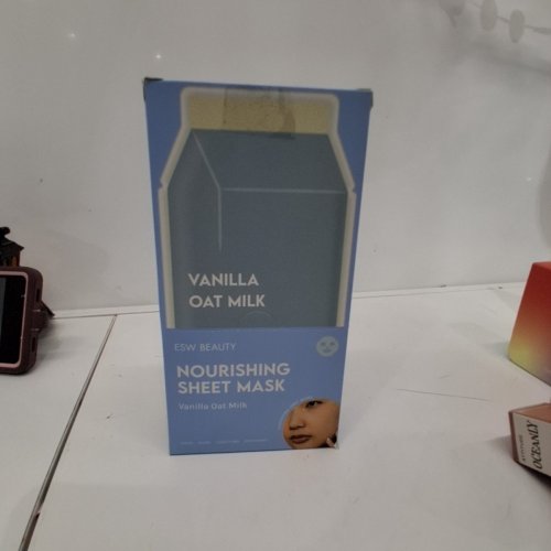 10PK ESW BEAUTY VANILLA OAT MILK NOURISHING SHEET MASK image 4
